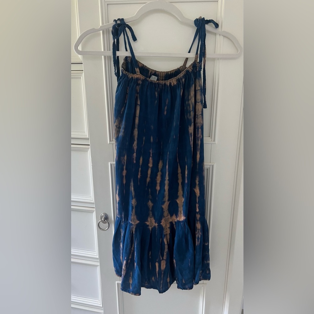 Tie dye short dress